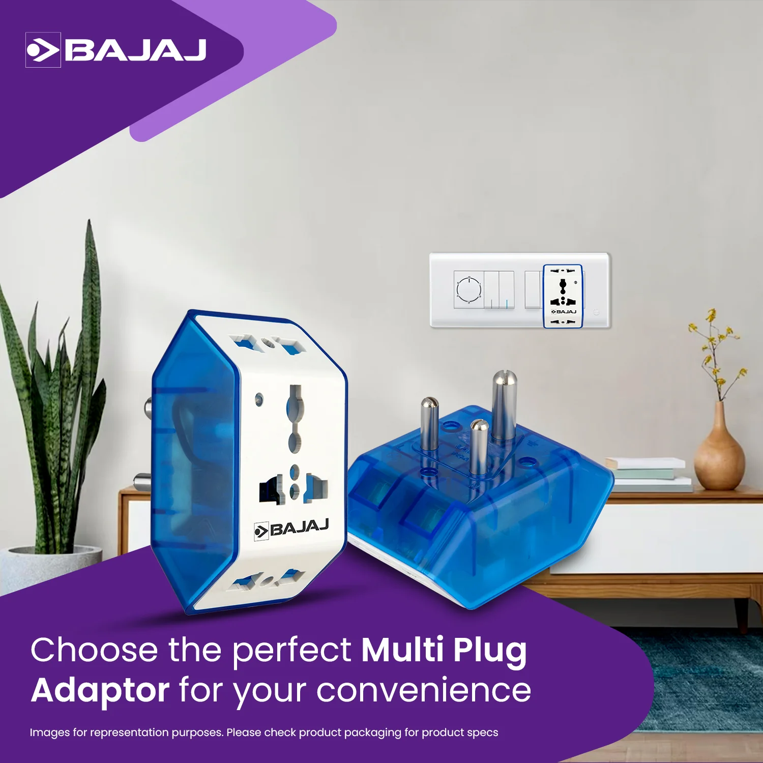 6A 3 PIN UNIVERSAL ADAPTOR - Image 6