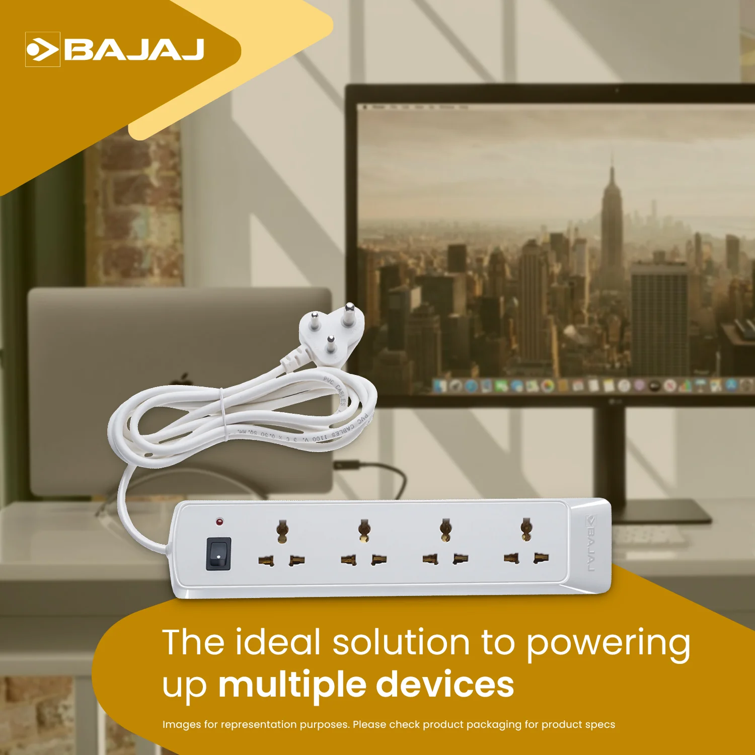 BAJAJ 4 WAY SPIKE AND SURGE GUARD - Image 6