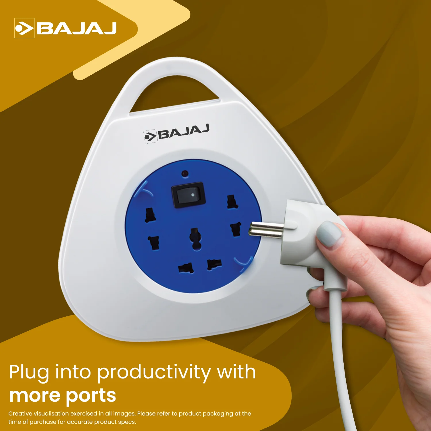 BAJAJ Extension Reel - 5 Mtr Cable - Image 6