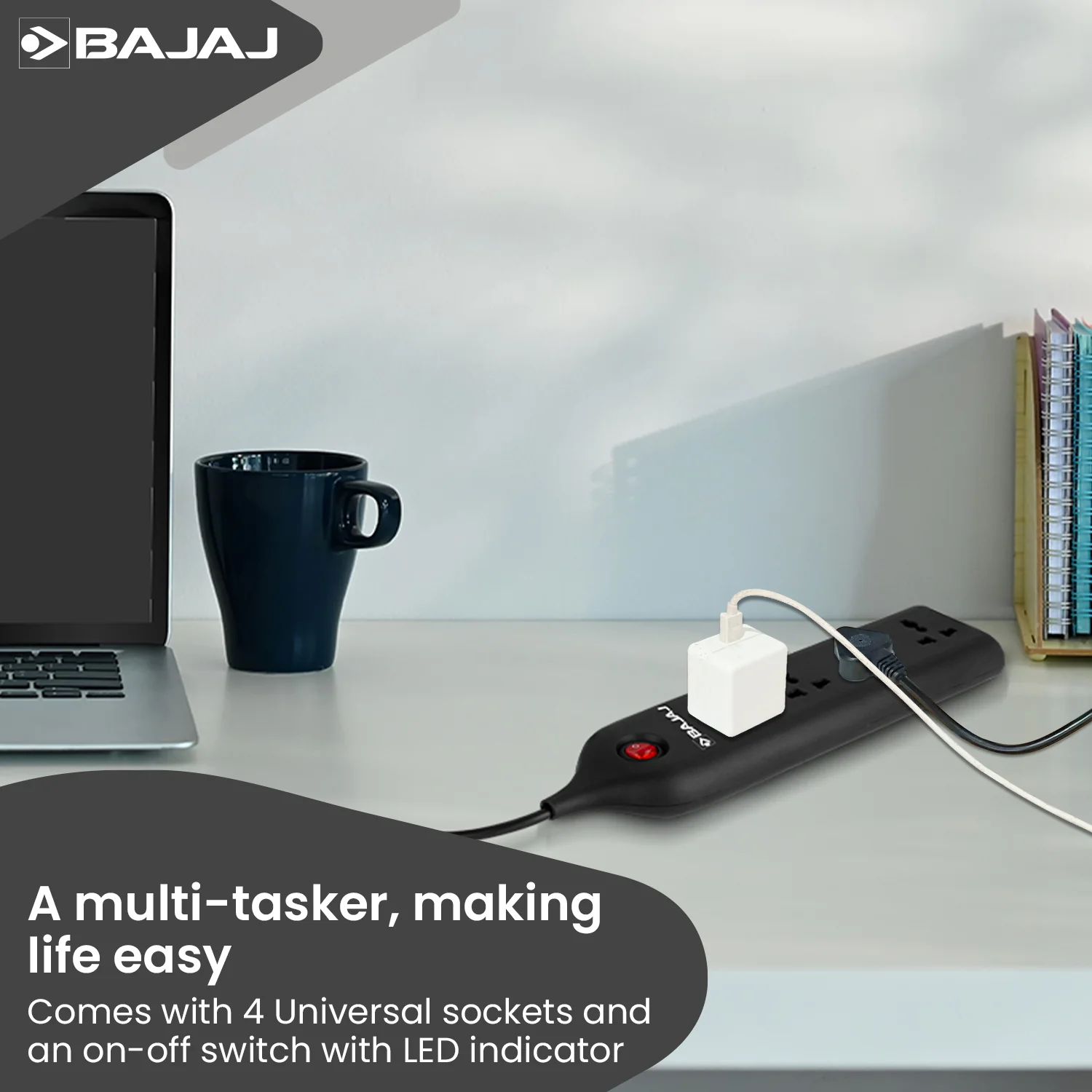 BAJAJ SPIKY 4 WAY SPIKE AND SURGE GUARD - Image 3