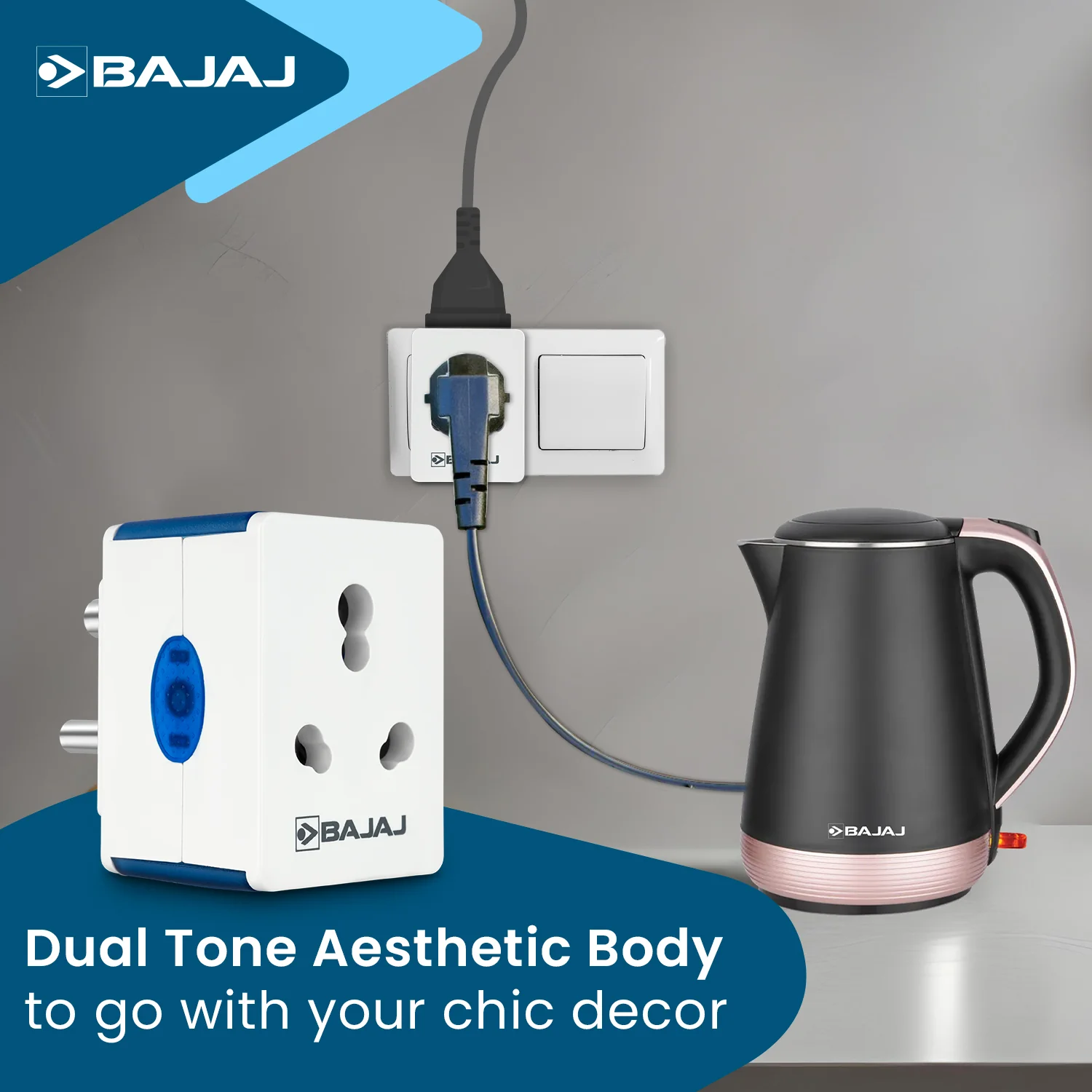 BAJAJ TURBO XL 16A 3 WAY MULTIPLUG - Image 4