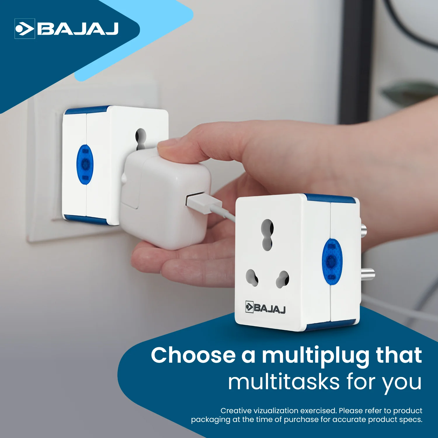 BAJAJ TURBO XL 16A 3 WAY MULTIPLUG - Image 6